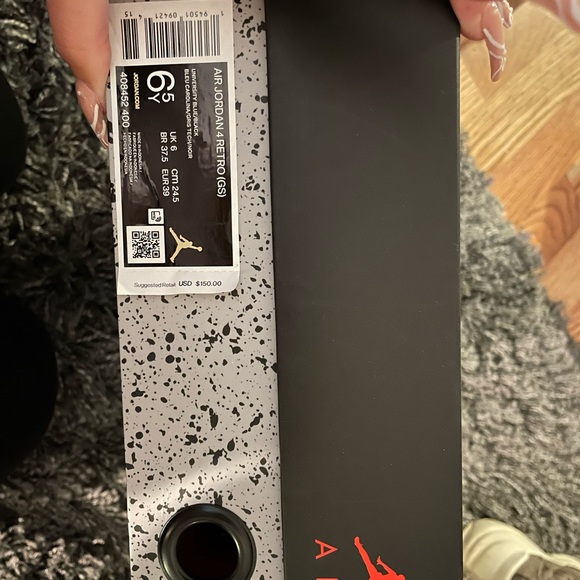 Jordan 4 university blue - Picture 3 of 9